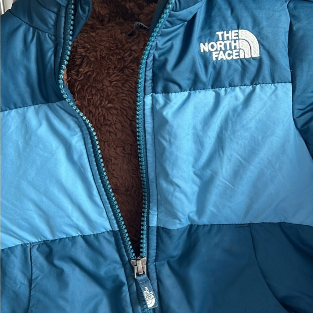 The North Face Toddler Jacket with Brown Lining